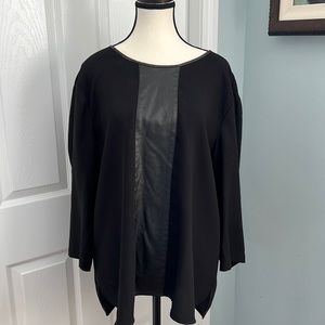 Women’s black Ann Taylor blouse size XL